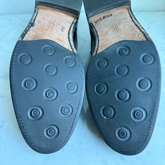 Allen Edmonds Kingswood Cap-Toe Oxford Black 12D Goodyear Welt USA - Picture 8 of 13